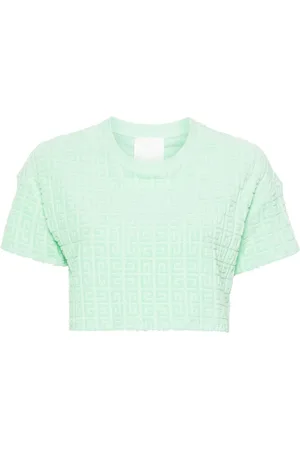 Givenchy Cropped-T-Shirt mit 4G-Motiv