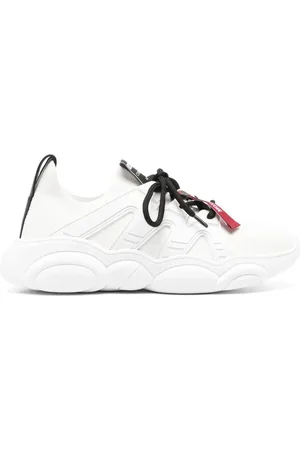 Moschino Sneakers mit Logo-Patch