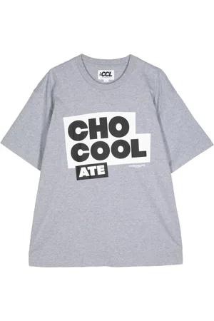 Chocoolate T-Shirt mit Logo-Print