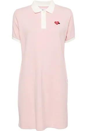 Chocoolate Kleid mit Logo-Stickerei