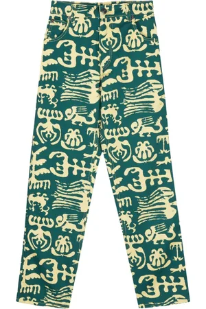Charles Jeffrey Loverboy Art Jeans mit Logo-Patch