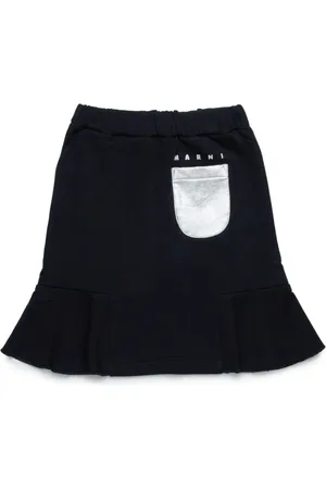 Marni Rock mit Logo-Print