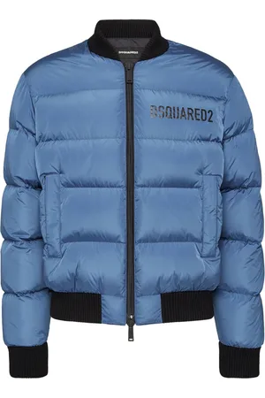 Dsquared2 Gefütterte Jacke mit Logo-Print
