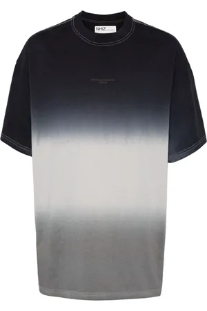 Izzue T-Shirt mit Farbverlauf-Optik