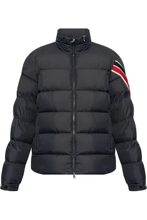 Moncler Gestreifte Daunenjacke