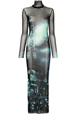 Jean Paul Gaultier Kleid in Netzoptik