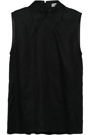 Jil Sander Trägershirt mit rundem Ausschnitt