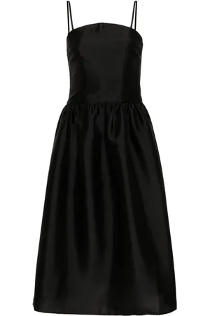 Self-Portrait Midikleid aus Taft