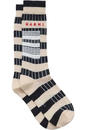 Marni Socken mit Intarsien-Logo