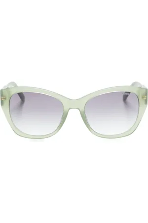 Marc Jacobs Eckige Sonnenbrille mit Logo-Schild