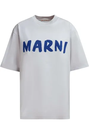 Marni T-Shirt mit Logo-Print
