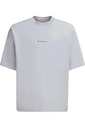 Marni T-Shirt mit Logo-Print