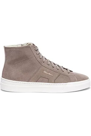 santoni High-Top-Sneakers mit Logo