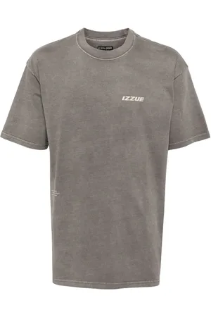Izzue T-Shirt mit Logo-Print