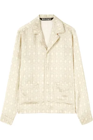 Palm Angels Hemd mit Monogrammmuster
