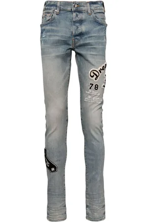 AMIRI Halbhohe Skinny-Jeans