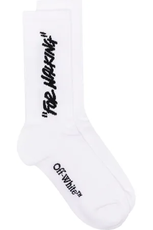 OFF-WHITE Gerippte For Walking Socken
