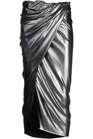 Rick Owens Midirock mit Farbverlauf
