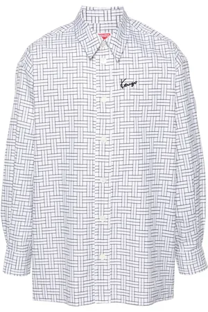 Kenzo Hemd mit Logo-Stickerei