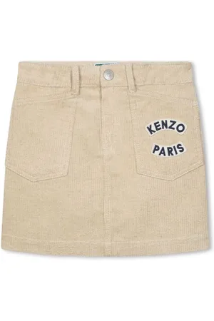 Kenzo Cordrock mit Logo-Applikation