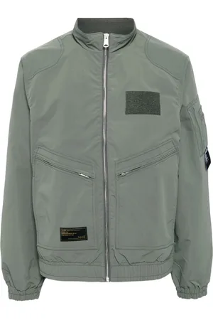 Izzue Military-Jacke mit Logo-Applikation