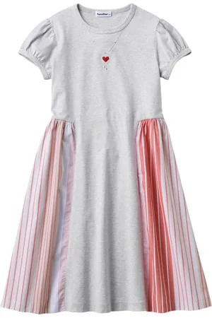 Familiar Midikleid mit Herzmotiv