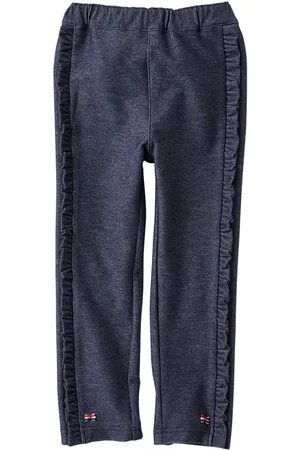 Familiar Gerade Hose mit Rüschen