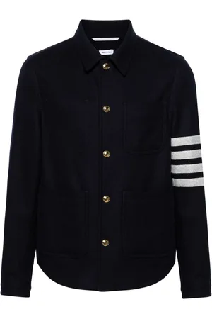 Thom Browne 4-Bar Hemdjacke aus Filz