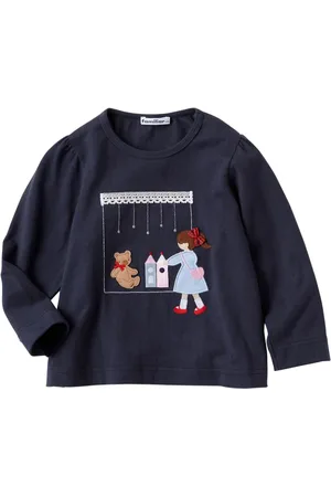 Familiar T-Shirt mit Teddy-Patch