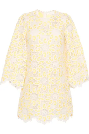 ZIMMERMANN Golden Lace Minikleid