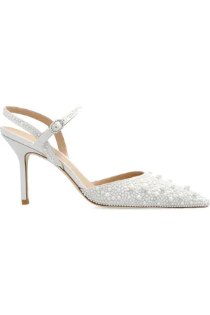 Stuart Weitzman Pumps mit Perlenverzierung 85mm