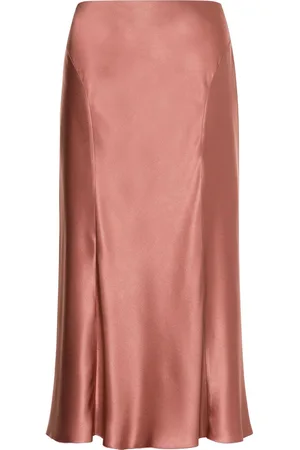 Alberta Ferretti Midirock aus Satin