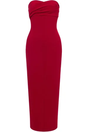 Serafini Drapiertes Bandeau-Kleid