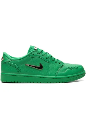 Jordan Air 1 Low Method of Make "Green" Sneakers