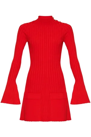 Stella McCartney Geripptes Minikleid