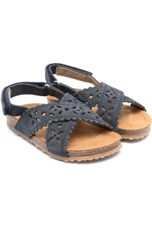 PèPè Wildledersandalen mit Cut-Outs