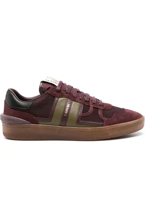 Lanvin Clay Sneakers mit Kontrasteinsätzen