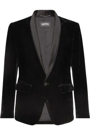 Dsquared2 Einreihiges Sakko aus Samt