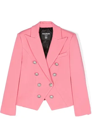 Balmain Doppelreihiges Sakko mit Coin-Gravur