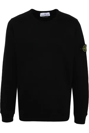 Stone Island Sweatshirt mit Kompass-Patch