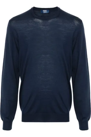 FEDELI Fein gestrickter Pullover