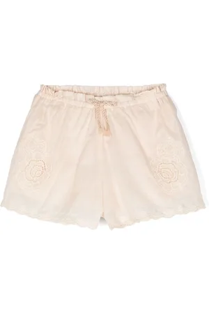 ZIMMERMANN Shorts mit Blumenstickerei