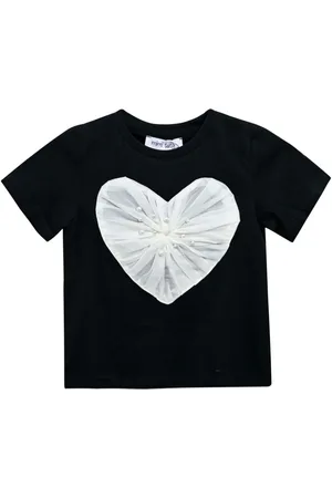 Mimi Tutu T-Shirt mit Herzapplikation