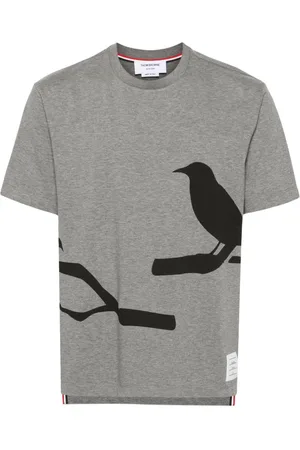Thom Browne T-Shirt mit Raben-Print