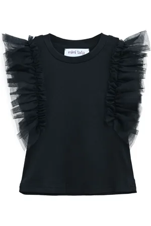 Mimi Tutu T-Shirt mit Tüllärmeln