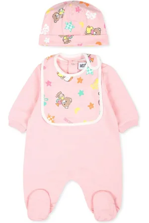 Moschino Strampler-Set mit Teddy-Print (3er-Set)