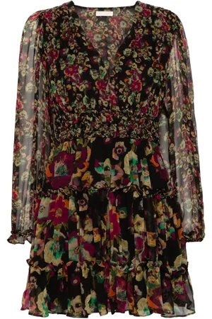 ULLA JOHNSON Lya Minikleid mit Blumen-Print