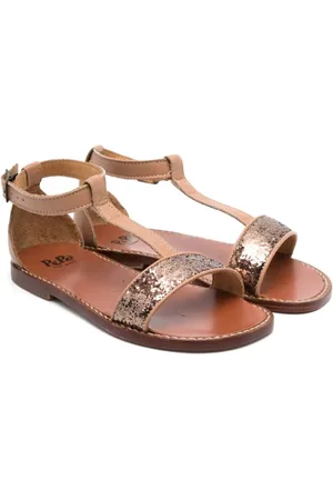 PèPè Sandalen mit Glitter-Detail