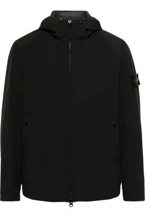 Stone Island Kapuzenjacke mit Kompass-Patch