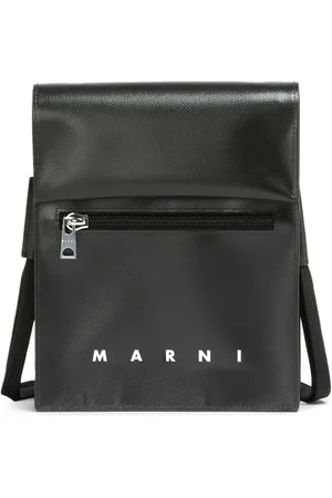 Marni Schultertasche mit Druckknopfverschluss